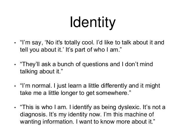 Dissertation learning disabilities